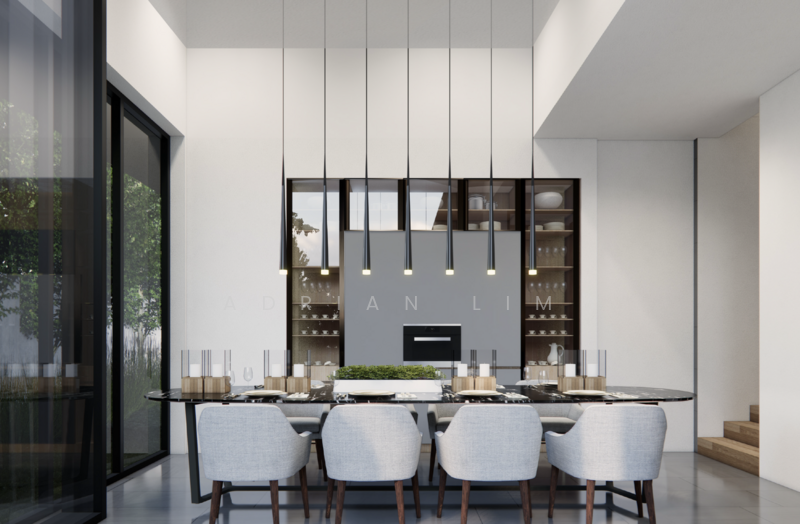 Robin Close Semi-Detached House For Sale at S$ 14,980,000 | PropertyGuru Singapore - Dining Room