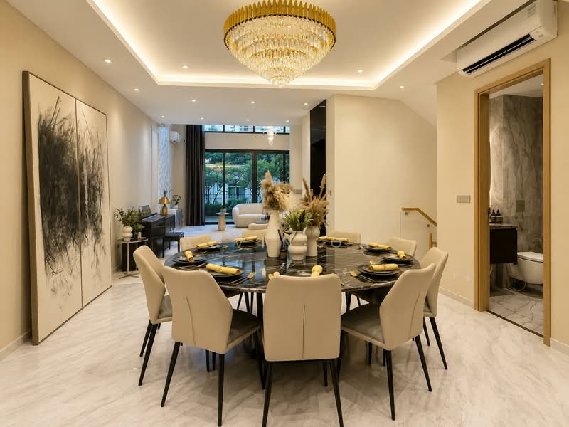 ⭐⭐LANDED7772 @ D11 BRAND NEW TERRACE NOVELLE @ NOVENA Novelle, Novelle @ Novena, 6 Bedrooms, 6,062 sqft, Terraced House For Sale, by Alvin Oh, 500004481 - Dining Room - PropertyGuru.com.sg