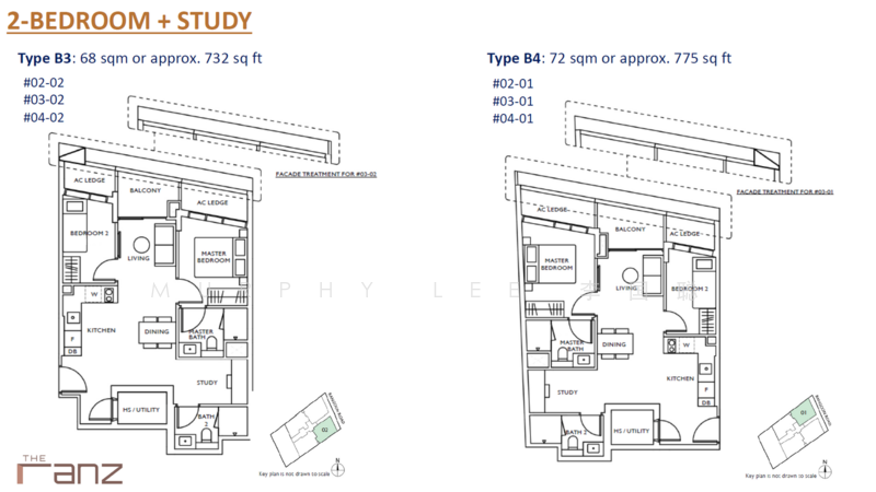 The Ranz, 109 Rangoon Road, 2 Bedrooms, 732 sqft, Apartment For Sale, by Murphy Lee 李国聪, 500004675 - PropertyGuru.com.sg