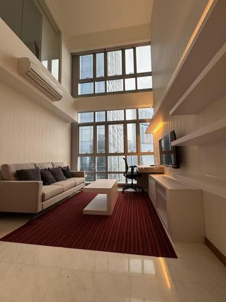 The Clift, 21 McCallum Street, Boat Quay / Raffles Place / Marina, 2 Bedrooms, 1,076 sqft, Condominium For Rent, by Wong Linda, 500005092 - Living Room - PropertyGuru.com.sg