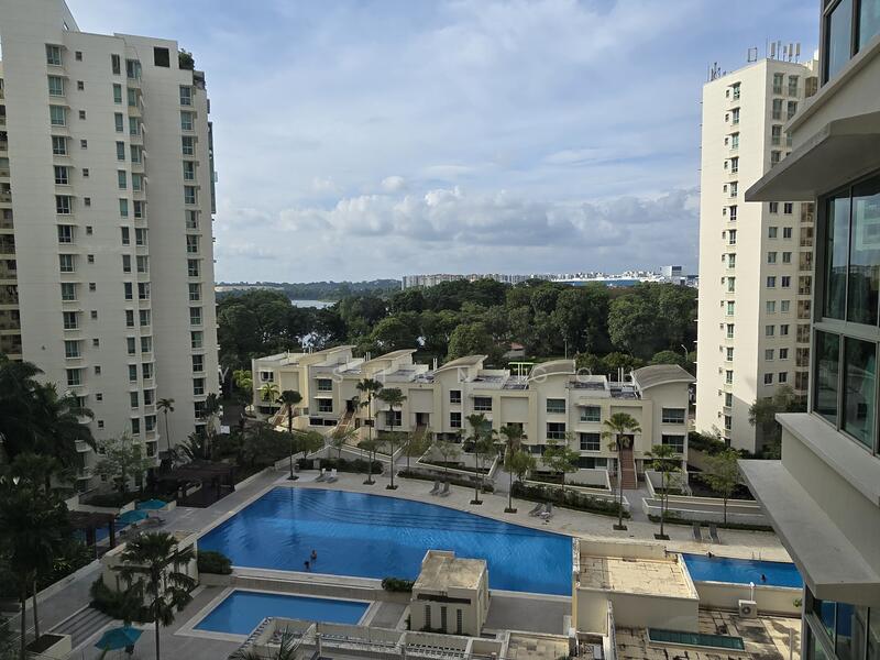 View from living room