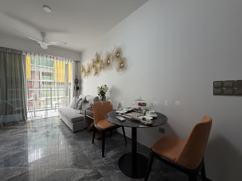 One Bernam, 1 Bernam Street, 2 Bedrooms, 807 sqft, Condominium For Rent, by Jasmine Chen, 500005563 - Living Room - PropertyGuru.com.sg