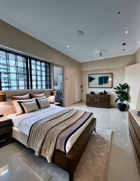 AI generated Photo of Bedroom