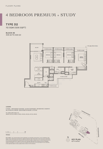 Bloomsbury Residences, 61 Media Circle, 4 Bedrooms, 1,206 sqft, Apartment For Sale, by Douglas Chow, 500005756 - PropertyGuru.com.sg