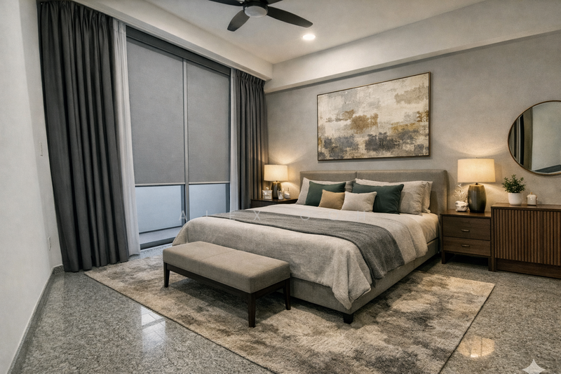 Watertown Condominium For Sale at S$ 1,540,000 | PropertyGuru Singapore - Master Bed  (Reno Idea)