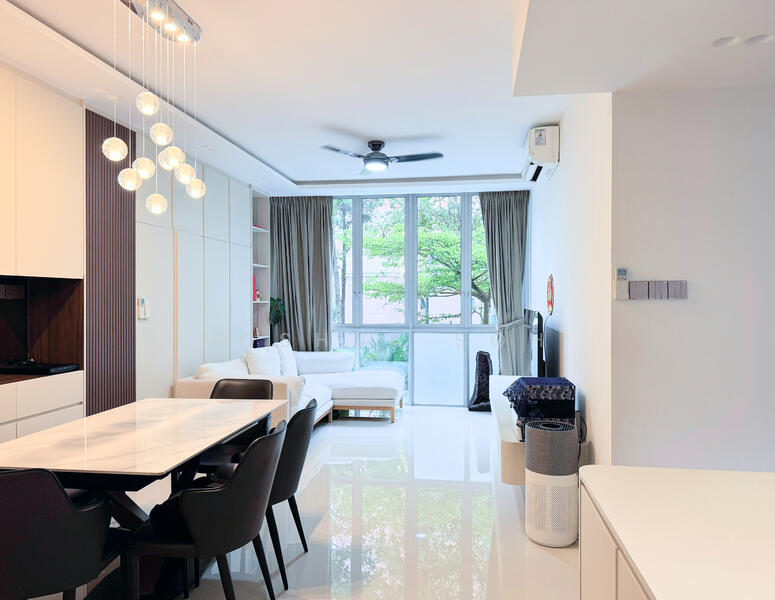 Living Room and Dining