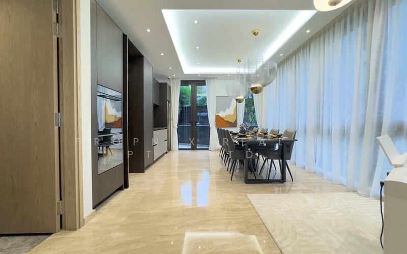 🏆JIA LANDED🏆 Brand-New Freehold Prime Location Semi-D – Designer Living with Pool & Lift Semi-Detached House For Sale at S$ 14,380,000 | PropertyGuru Singapore - Dining Room