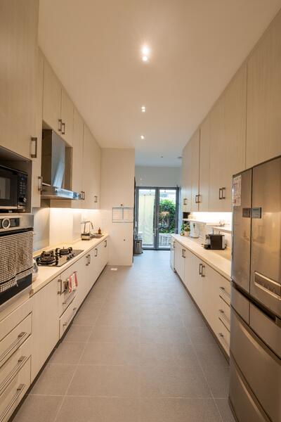 1 Km to CHIJ School,Freehold,Designer Landed home near MRT, Jalan Kuras, 7 Bedrooms, 5,000 sqft, Terraced House For Sale, by Kesang Labattu, 500006623 - Kitchen - PropertyGuru.com.sg