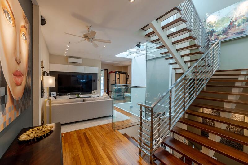 1 Km to CHIJ School,Freehold,Designer Landed home near MRT, Jalan Kuras, 7 Bedrooms, 5,000 sqft, Terraced House For Sale, by Kesang Labattu, 500006623 - Second Living Room - PropertyGuru.com.sg