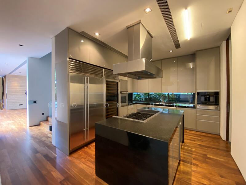 ⭐️Trevose Crescent – Modern 2-Storey Bungalow with Attic & Pool ✨ Detached House For Sale at S$ 23,000,000 | PropertyGuru Singapore - Dry Kitchen