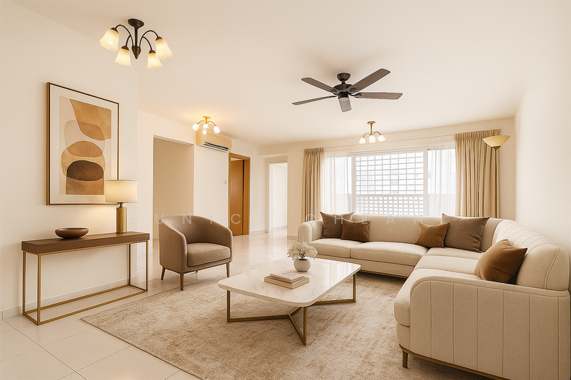 Living Room - Artist illustration