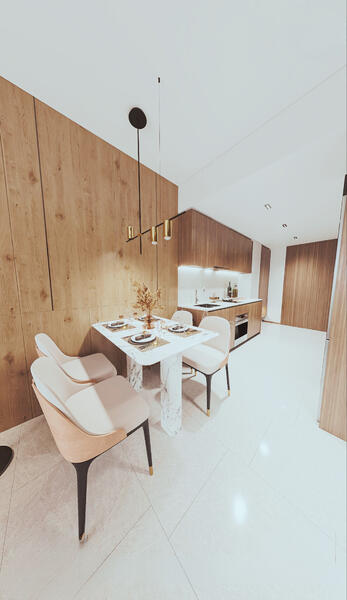 Lentor Modern, Lentor Central, 1 Bedroom, 527 sqft, Condominium For Rent, by Dena Mendes, 500006827 - Kitchen - PropertyGuru.com.sg