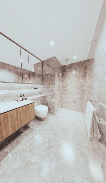 Lentor Modern, Lentor Central, 1 Bedroom, 527 sqft, Condominium For Rent, by Dena Mendes, 500006827 - Bathroom - PropertyGuru.com.sg