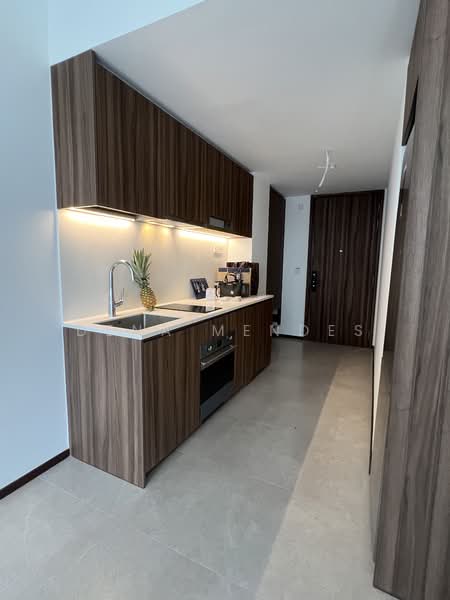 Lentor Modern, Lentor Central, 1 Bedroom, 527 sqft, Condominium For Rent, by Dena Mendes, 500006827 - Kitchen - PropertyGuru.com.sg