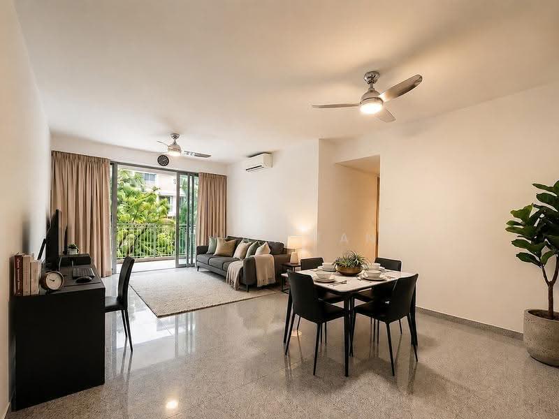 Casa Merah, 50 Tanah Merah Kechil Avenue, Bedok / Upper East Coast, 3 Bedrooms, 1,249 sqft, Condominium For Sale, by Ethan Tan, 500006835 - Living Room - PropertyGuru.com.sg