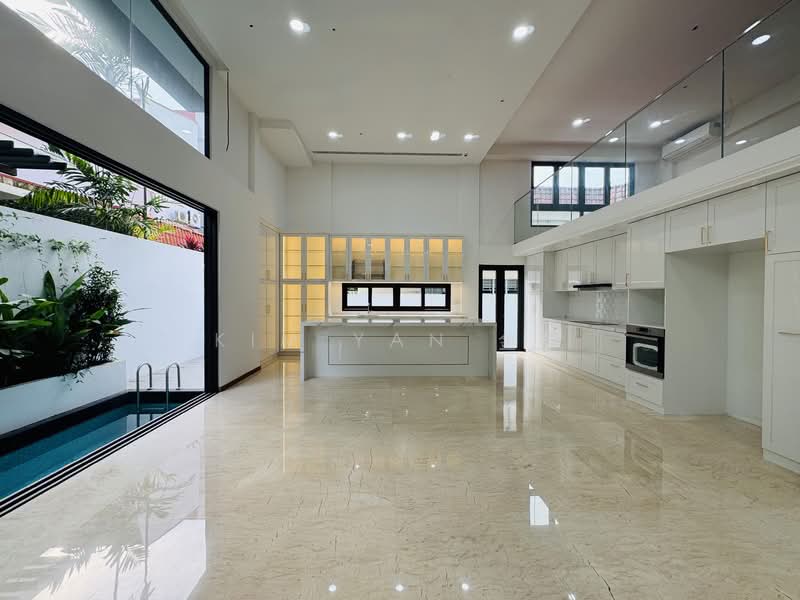 Brand New with Pool, 5 levels with Lift, 7 Big bedrooms ensuite, huge living & dining hall, Walk to Stevens MRT, call 8130 3636 to view, 7 Bedrooms, 9,500 sqft, Semi-Detached House For Sale, by Kim Yan 金燕, 500006856 - PropertyGuru.com.sg