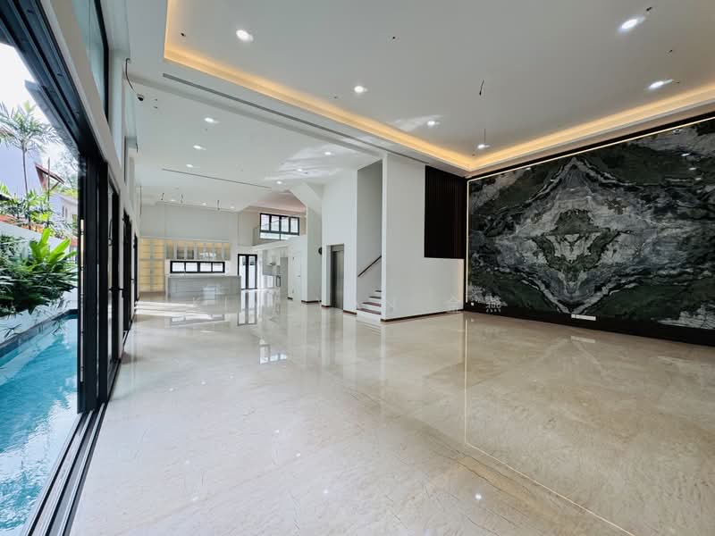 Brand New with Pool, 5 levels with Lift, 7 Big bedrooms ensuite, huge living & dining hall, Walk to Stevens MRT, call 8130 3636 to view, 7 Bedrooms, 9,500 sqft, Semi-Detached House For Sale, by Kim Yan 金燕, 500006856 - Interior - PropertyGuru.com.sg