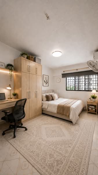 332 Hougang Avenue 5, 332 Hougang Avenue 5, 3 Bedrooms, 1,119 sqft, HDB Flat For Sale, by Yvonne Lim, 500007052 - Bedroom - PropertyGuru.com.sg