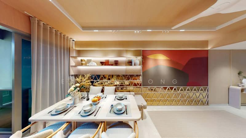 ⭐️ D9 BEST BUY, , 3 Bedrooms, 1,033 sqft, Condominium For Sale, by Elaine Wong, 500007129 - Dining Room - PropertyGuru.com.sg