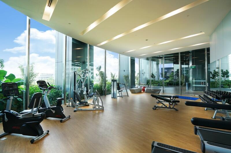 Vision Exchange, 2 Venture Drive, 1,034 sqft, Office For Rent, by Ong Mei Fen, 500007452 - Gym - CommercialGuru.com.sg