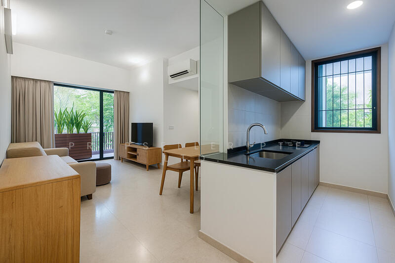 Kitchen and Living Room