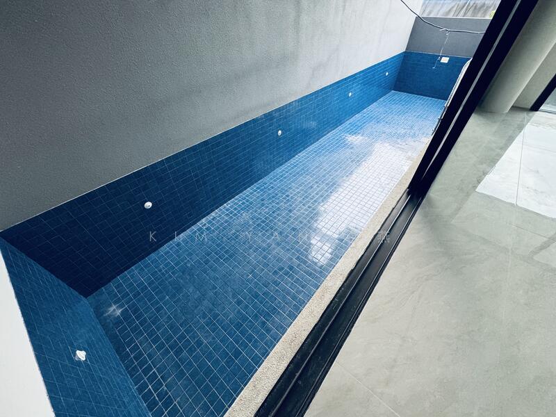 For Sale - Last unit: Brand new & freehold semi-d, 4 levels with lift, swimming pool, Basement to park 6 cars