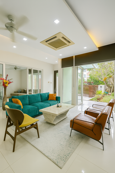 Spacious Semi-D around the heart of Beauty World!, Upper Bukit Timah / Jalan Selanting / Jalan Jurong Kechil, 6 Bedrooms, 4,800 sqft, Semi-Detached House For Sale, by Glenice Toh, 500008374 - Living Room - PropertyGuru.com.sg
