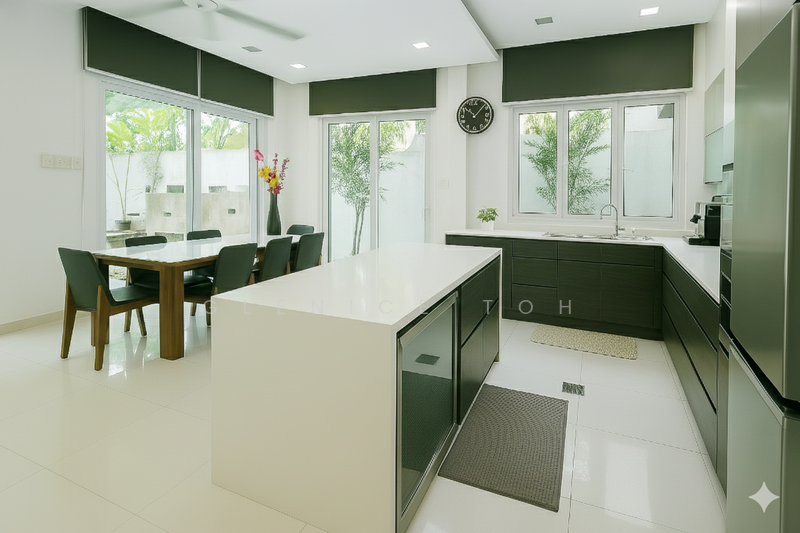 Spacious Semi-D around the heart of Beauty World!, Upper Bukit Timah / Jalan Selanting / Jalan Jurong Kechil, 6 Bedrooms, 4,800 sqft, Semi-Detached House For Sale, by Glenice Toh, 500008374 - Kitchen - PropertyGuru.com.sg