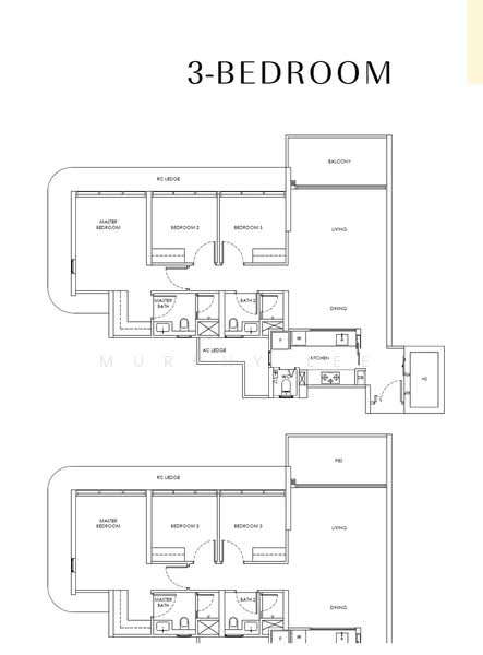 Chuan Park, 246 Lorong Chuan, 3 Bedrooms, 1,485 sqft, Condominium For Sale, by Murphy Lee, 500008561 - PropertyGuru.com.sg
