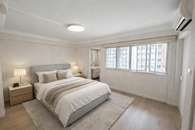 101 Clementi Street 14 HDB Flat For Sale at S$ 890,000 | PropertyGuru Singapore - Master Bedroom - Artist's impression