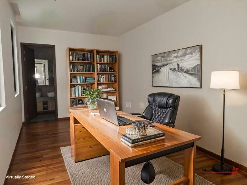 Last Unit! | Brand New @ Mount Sinai | Bright Airwell | Lift & Pool, Within 1km to Henry Park Primary School, Near Amenities, 5 Bedrooms, 4,574 sqft, Terraced House For Sale, by Kate 周笕簢., 500009541 - Study - PropertyGuru.com.sg