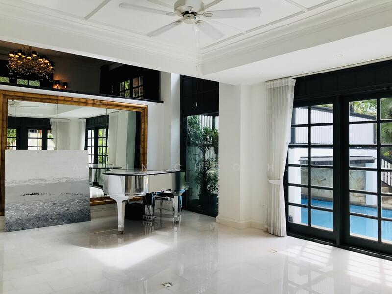 Rare Freehold Heritage Black & White Detached House in Prime District 10 | 124A Coronation Road West Detached House For Sale at S$ 22,000,000 | PropertyGuru Singapore - Living Room