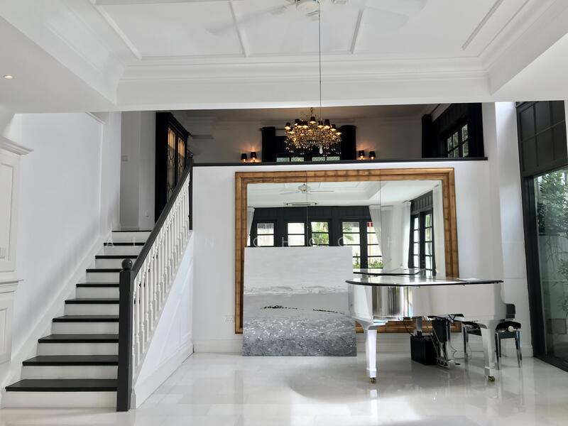 (Newly Listed) Rare Beautiful Freehold Detached Home Along Coronation Road in Prime District 10 Detached House For Sale at S$ 22,000,000 | PropertyGuru Singapore - Living Room