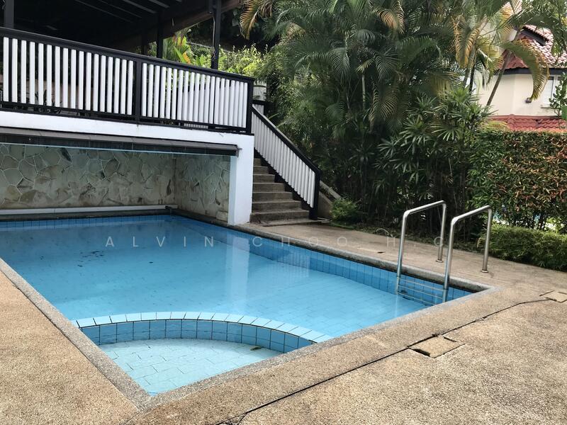 (Newly Listed) Rare Beautiful Freehold Detached Home Along Coronation Road in Prime District 10 Detached House For Sale at S$ 22,000,000 | PropertyGuru Singapore - Pool