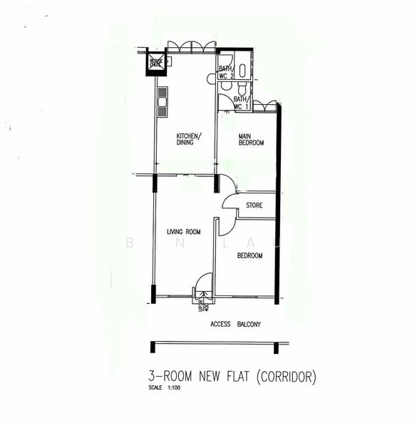 702 West Coast Road, 702 West Coast Road, 2 Bedrooms, 721 sqft, HDB Flat For Sale, by Ben Lau, 500010494 - PropertyGuru.com.sg