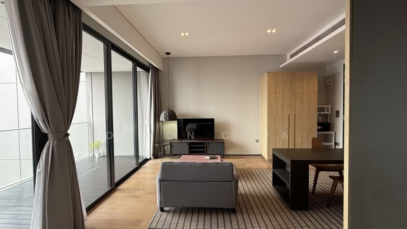 OUE Twin Peaks, 33 Leonie Hill Road, 1 Bedroom, 549 sqft, Condominium For Rent, by Damon Chua, 500010631 - Living Room - PropertyGuru.com.sg