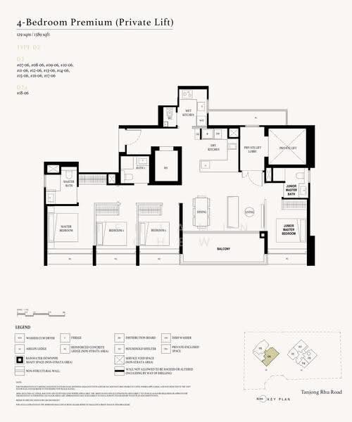 Arina East Residences, 6D Tanjong Rhu Road, East Coast / Marine Parade, 4 Bedrooms, 1,389 sqft, Condominium For Sale, by Benjamin Chew, 500010731 - PropertyGuru.com.sg