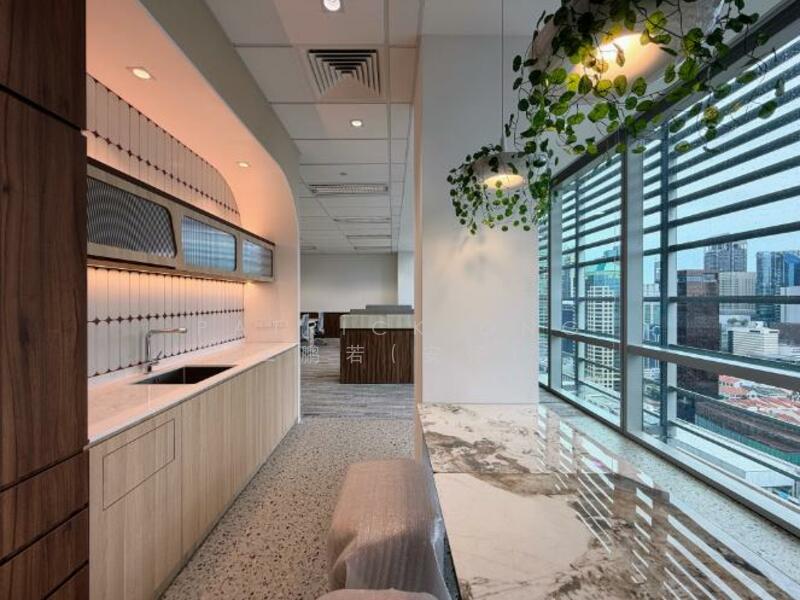 One George Street, 1 George Street, 2,442 sqft, Office For Rent, by Patrick Ong 王鹏若(安仔), 500010770 - Kitchen - CommercialGuru.com.sg
