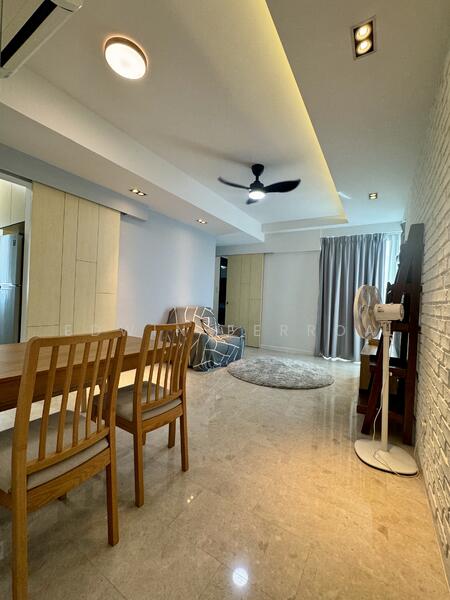 Living Room & Dining