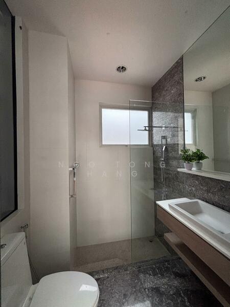 Master Bathroom with sunken bath