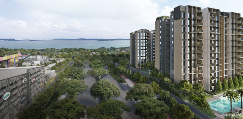 Coastal Cabana, 2 Jalan Loyang Besar, Changi Airport / Changi Village, 3 Bedrooms, 872 sqft, Executive Condominium For Sale, by Kenneth Tan, 500011380 - Balcony - PropertyGuru.com.sg
