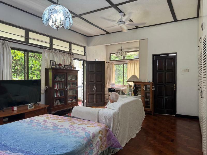 RARE ! NESTLED IN AWESOME BOTANICS ⭐️ CHARMING DETACHED NEAR BINJAI ⭐️ PARK 6 ☎️ PAM 90228600, , 6 Bedrooms, 5,000 sqft, Detached House For Sale, by Pamela Chong, 500011804 - Living Room - PropertyGuru.com.sg