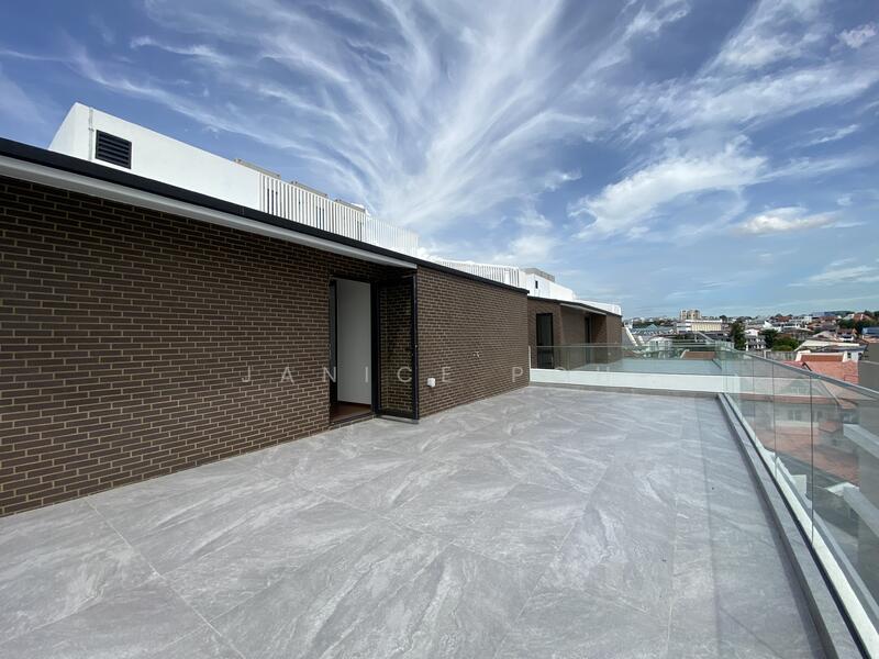 View from roof terrace