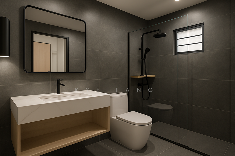 Styled Master Bedroom Toilet