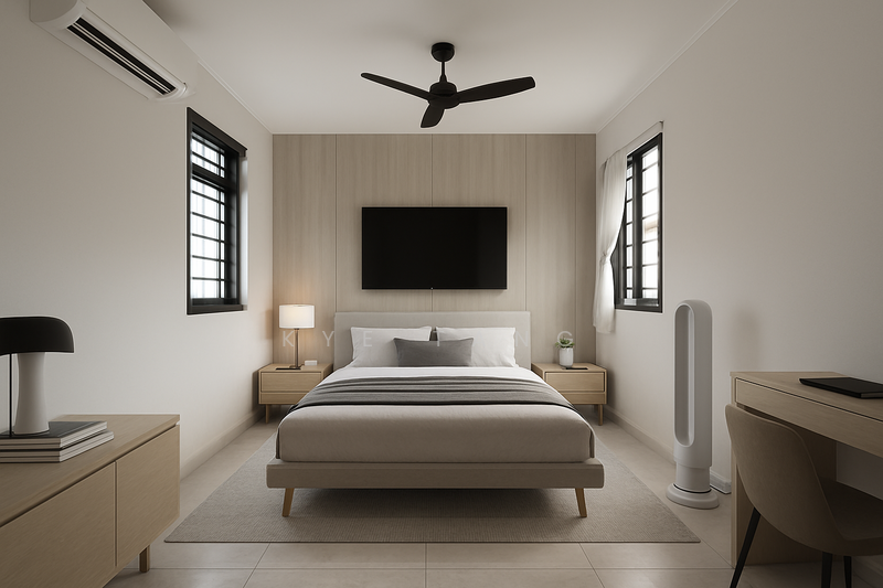 Styled Master Bedroom