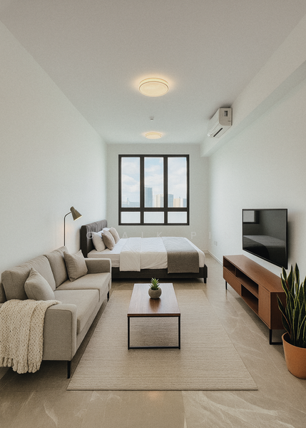 Living and Bedroom Space