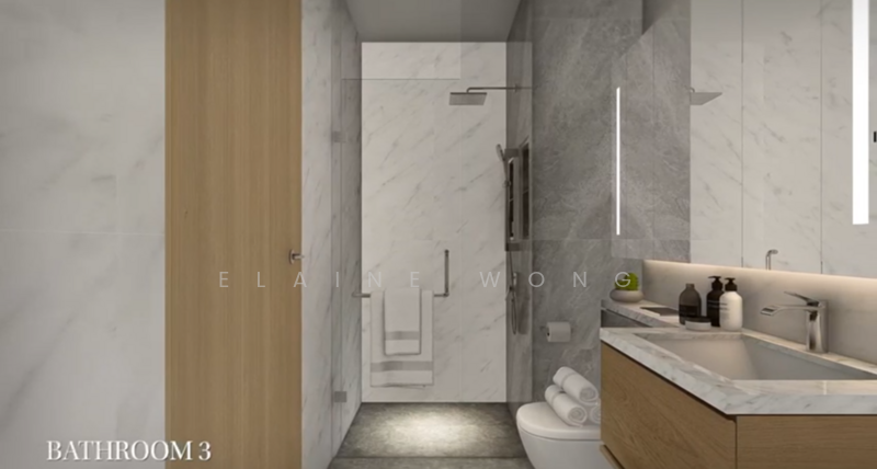 new FH, novena 1km sji, acs, , 3 Bedrooms, 1,023 sqft, Condominium For Sale, by Elaine Wong, 500012738 - Bathroom - PropertyGuru.com.sg