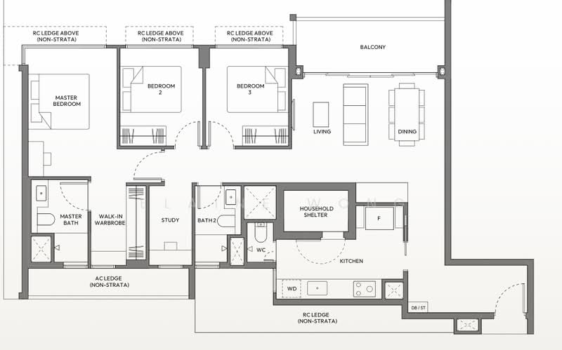new FH, D15 at Amber road, Amber gardens, East Coast / Marine Parade, 3 Bedrooms, 1,216 sqft, Condominium For Sale, by Elaine Wong, 500012772 - PropertyGuru.com.sg