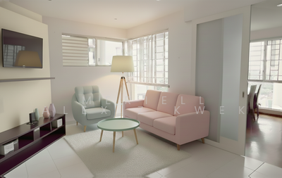 For Rent - Bright Home in Full-Facility Resort Condo near 2 MRT stations and line