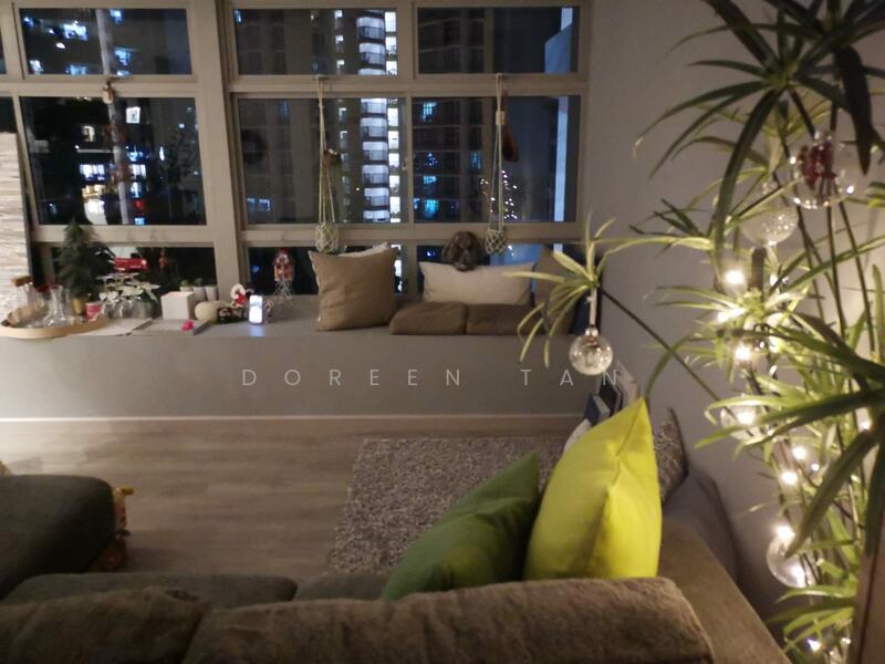 Cozy reading corner by Bay Window